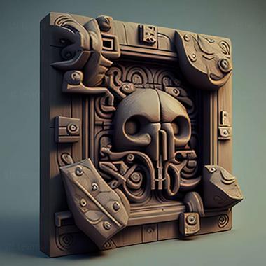 3D model Dungeon Orderlies game (STL)